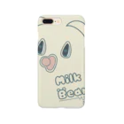 Peekaboo！！のMilkBear スマホケース