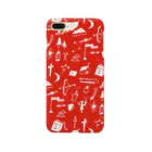 aki_ishibashiの赤色のおまじない Smartphone Case
