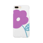 pajamaのむらさき色のお花 Smartphone Case