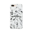 QUIETMILLS.COのALLOVER SERIES SMOKEOUT WHITE Smartphone Case