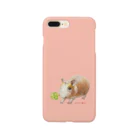 aNone sOnoneのスキニーギニアピッグ　珊瑚色　pink Smartphone Case
