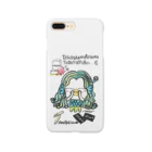 MIECHAN8787'S GALLERYのアマビエさん🎶～アイス食べちゃったビェ～ Smartphone Case