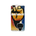 chienuHoppeStoreのANTI FASCIST スマホケース