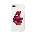 DELT_Aのlip and tongue Smartphone Case