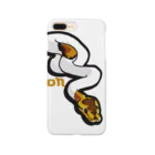 Sumireptiles🐍__爬虫類・生き物グッズのパイボール（ピンストライプ） Smartphone Case