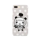 CherryCherryDesignのにんじゃぱんだ Ninja Panda スマホケース