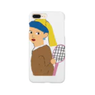 川井の絵描き教室の真珠の少女、テニスを始めたってよ Smartphone Case