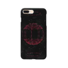 Stay On Top ApparelのSphere ・ Crimson Collection ・ （球体） Smartphone Case