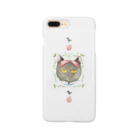 ねこものがたりの白雪姫風猫 Smartphone Case