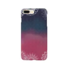 moro_meroの蝶と花 Smartphone Case