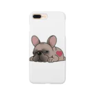 揺れるブヒ犬 Wiggly Pooch のふて寝のフレブル Smartphone Case