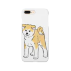 春風工房の秋田犬の展覧会立ち込み練習 Smartphone Case