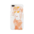 amsantのオレンジの女の子 Smartphone Case