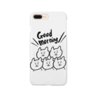 けちゃっぷごはんのお店の５匹のグッドモーニングねこ Smartphone Case