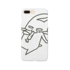 すりがらすのほっぺたはみだしうさぎ Smartphone Case