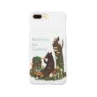 Cafe de Foretのきのことクマ Smartphone Case