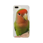 佐藤家アニマルグッズショップのコザクラインコちまちゃんのスマホケース Smartphone Case