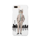 mimi_factoryの働く猫 Smartphone Case