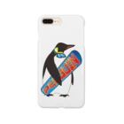 猫店長のお店～ペンギンの野望～のスノボーペンギン Smartphone Case