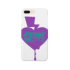 GPCPメーワクSHOPのGEMS REVERSPADE FONT スマホケース