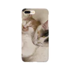 ニャーニャーとヤーヨの猫たちとねむる Smartphone Case