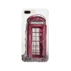 猫じゃらし22の雨上がりのtelephone box Smartphone Case