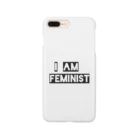 22Oclockのフェミニスト I AM FEMINIST スマホケース