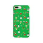 🐸かえるさんと仲間たち🐸のかえるさんのクリスマス(緑) Smartphone Case