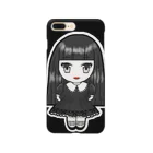 かえりたいの3頭身かえちゃん(黒ドアップver.) Smartphone Case