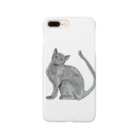 Coshi-Mild-Wildの猫_ロシアンブルー Smartphone Case