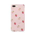 やよいのstrawberry pattern Smartphone Case