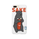 カモシカ亭のツキノワグマと日本酒 Smartphone Case