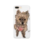 めのカラー犬 Smartphone Case