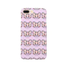 あきょり。のｒｉｂｂｏｎ スマケー シンプルピンク Smartphone Case