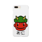 ここなつ55のシンプル「おに」 Smartphone Case