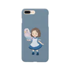 subaruの空模様セキセイインコと女の子 Smartphone Case