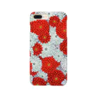 Japanese Fabric Flower coconの朱羽×雪華 Smartphone Case