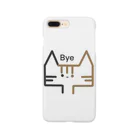 ごぼうラビットのThe Bye Cat  Smartphone Case