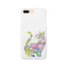 オレンジコメットのラナンキュラスの花束 Smartphone Case