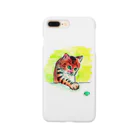 どうぶつ共和国のするどい目つきの猫 Smartphone Case