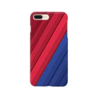 東京のサッカーサポの青赤スラッシュ Smartphone Case
