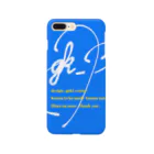 gk_Breath.のボックスロゴ。(Blue) Smartphone Case