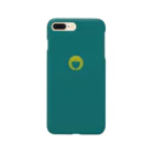 tomo-miseのkamon 十大紋-藤紋（下り藤）青緑 （スマホケース） Smartphone Case
