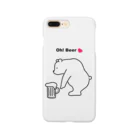 Atelier CのBeerを拾ったBear スマホケース