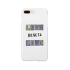 AIC(ｱｲｸ)のLOVE BEGETS LOVE.(カラー) Smartphone Case