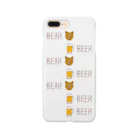 NIKORASU GOのビールデザインTシャツ「ベアビアベアビアベアビアビア」（Tシャツ・パーカー・グッズ・ETC） Smartphone Case