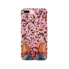 ちーかの部屋の桜色の足跡 Smartphone Case