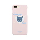 IENITY　/　MOON SIDEの【MOON SIDE】 Creepy Cat #Pink*Blue スマホケース