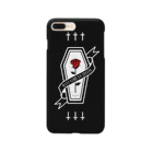IENITY　/　MOON SIDEの【MOON SIDE】Rose Coffin Ver.2 #Black Red Smartphone Case