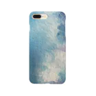 bluebird のswirlcolorぼかし青 Smartphone Case